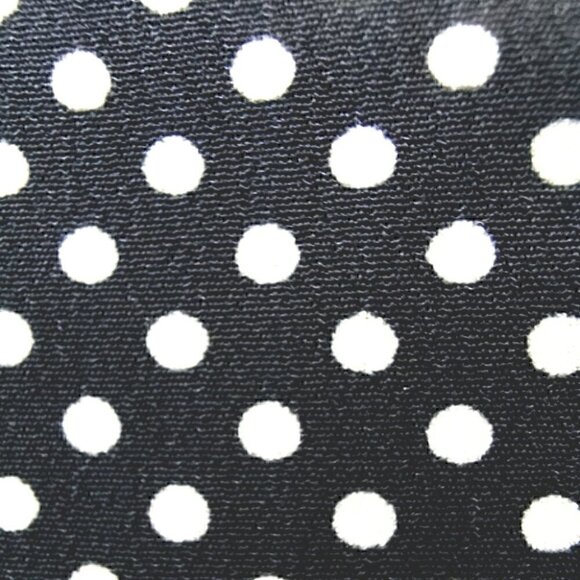 H&M Women's 2 B&W Polka Dot Ruffled B&W Top - Picture 5 of 11